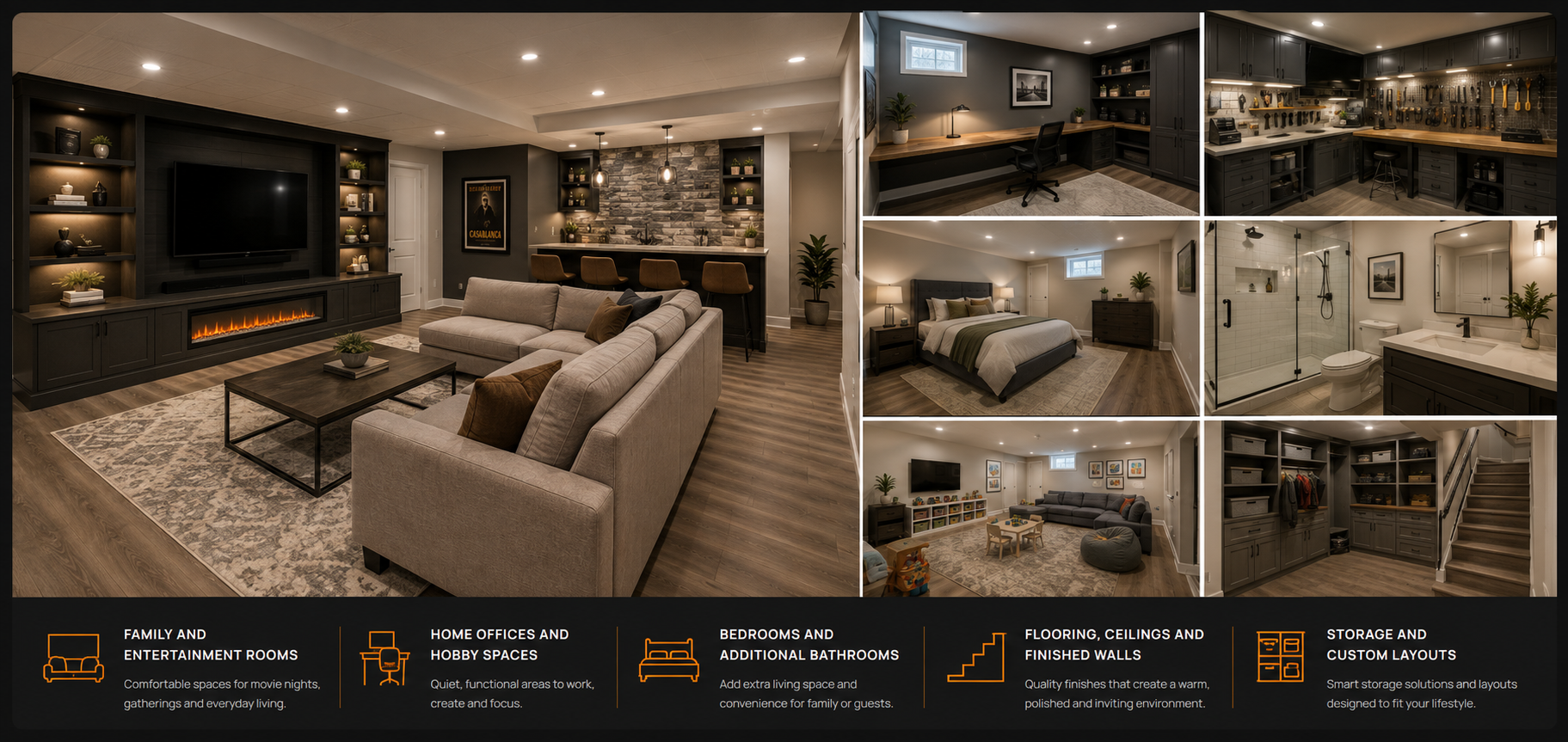 Full home renovation by Great Northern Contracting